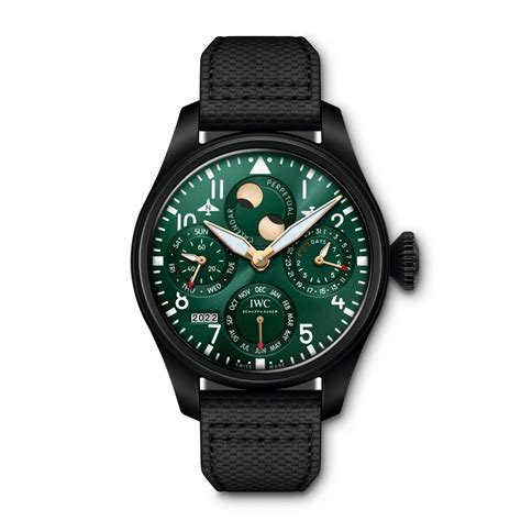 iwc schaffhausen green edition.